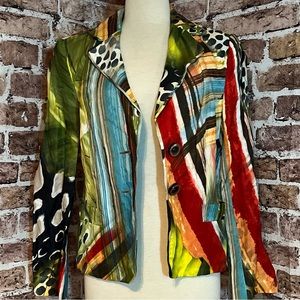 COPY - Colorful Print Escada Blazer